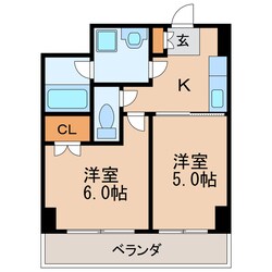 第2タジックビルの物件間取画像